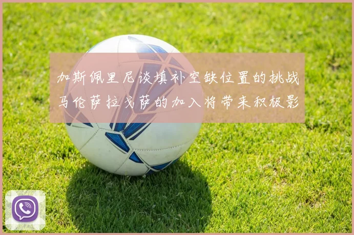 加斯佩里尼谈填补空缺位置的挑战马伦萨拉戈萨的加入将带来积极影响